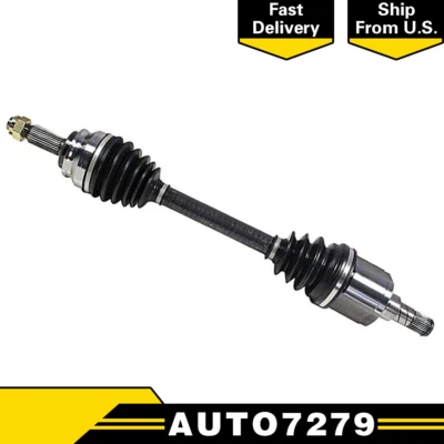 Eje delantero izquierdo lado del conductor CV 1 PIEZA para MITSUBISHI OUTLANDER 2009-2011 (L4 2,4 L) Foto 1 de 4