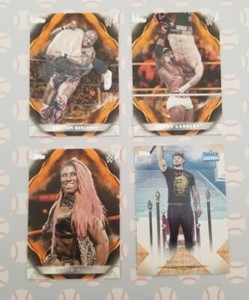 Rare 2019 2020 Topps WWE Thick #ed /99 Cards Ember Moon Corbin Lashley Benjamin