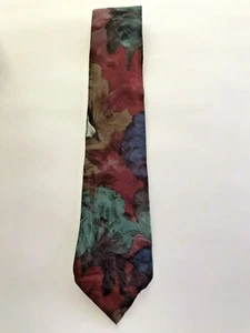 Corbata vintage para hombre Boston Trader accesorios multicolores coleccionables - Imagen 1 de 2
