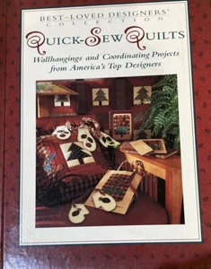 Quick-Sew Quilts from Best-Loved Designers’ Collection Vtg. 1996 Illustrated - Picture 1 of 10