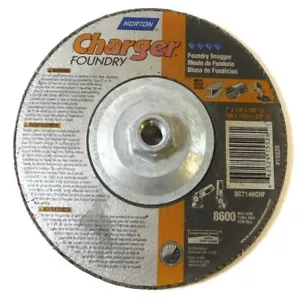 Norton 15528 7" x 1/4" x 5/8"-11 8600 RPM Depressed Center Cut-Off Wheel - Picture 1 of 3