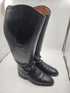 Cavallo black knee high riding boots size 5 free post - Picture 1 of 15