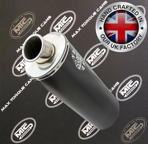 Yamaha WR125x Black Stainless Oval single outlet Road Legal / RACE MTC Exhaust - Picture 1 of 2