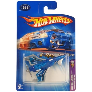 Vtg Hot Wheel POISON ARROW 2005 First Edition X-RAYCER Plane 059 NEW Sent In Box - Picture 1 of 7