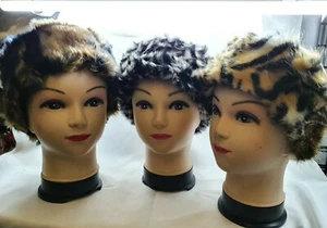 Brand New Ladies Girls Faux Fur Head Band Ear Flap Fleece Lined - Picture 1 of 14