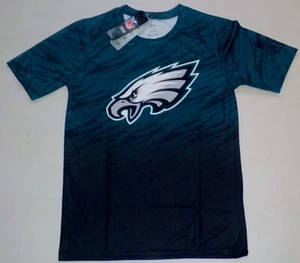 PHILADELPHIA EAGLES MAGNA POLYESTER T SHIRT YOUTH L XL GREEN GREEN NWT BOYS - Picture 1 of 2
