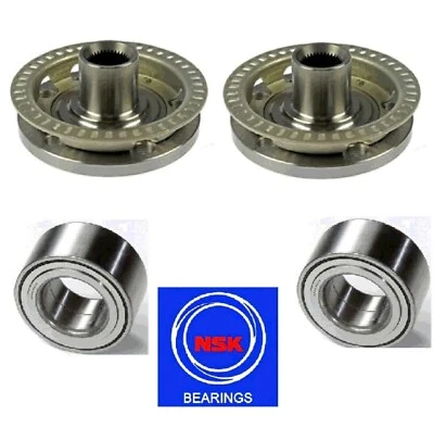 VOLKSWAGEN JETTA 99-05  Front Wheel Hub &(OEM) NSK Bearing Kit (Non-GLI) (PAIR) - Image 1 of 3