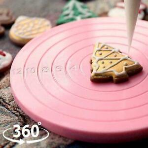 Rotating Revolving Plate Cake Decorating Turntable Baking Stand