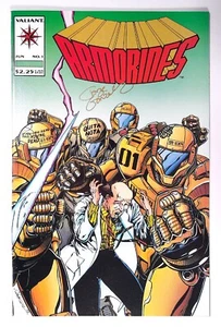 Armorines #1 Signed by Jorge Gonzales w/COA  (1994)  Valiant Comics - Picture 1 of 6