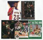 Gary Payton 5 Card Basketball Card Lot Hof Sonics Celtics Lakers Heat (Lot 12)