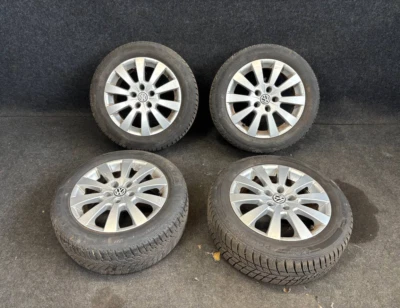 17" ALUETT Alufelgen Winterreifen 205 55 VW Passat 3C 7x16 ET38 - Bild 1 von 4