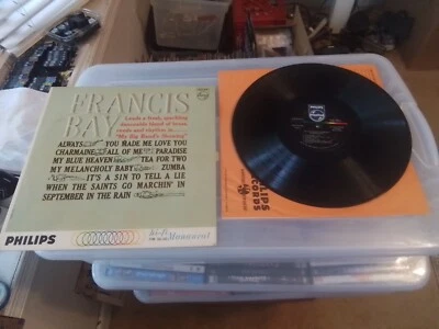 Francis Bay - My Big Band's Showing LP, Mono Philips PHM 200-040 US A - Image 1 of 2