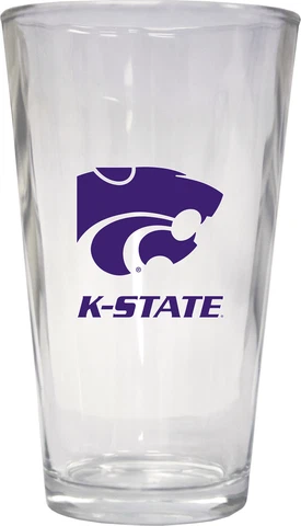 Kansas State Wildcats 16 oz Pint Glass 3-Pack Cover
