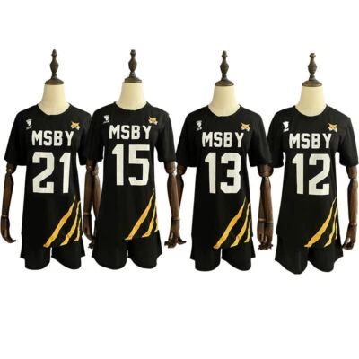 Haikyuu Uniform MSBY Black Jackal Shoyo Hinata Model s-2xl Size NO.21 cosplay - Image 1 of 4