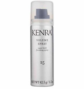 Kenra Professional Volume Spray #25 55% VOC Super Hold Finishing Spray Travel Sz