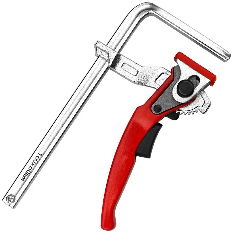 Sierra de oruga abrazadera de mesa mango de palanca 160x60 mm/6-5/16 pulgadas - caja abierta Foto 1 de 4