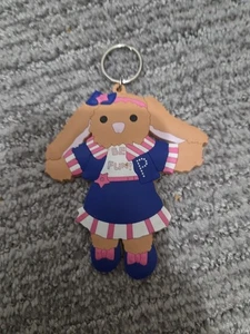 Llavero Mochila Etiqueta Build A Bear Bunny De Colección ¡Sé Furbuloso! Goma Y2k 4" - Imagen 1 de 5