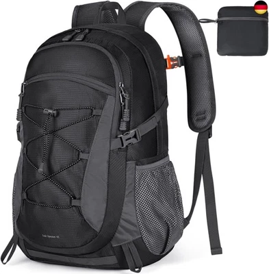RAINSMORE Wanderrucksack Herren Damen 40L Wasserdichter Rucksack Leicht Groß