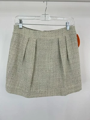 THEORY NUEVO CON ETIQUETAS $190 Talla 4 Gris Mujer Chablis Romano Paisley Multi Falda de Lana Virgen Foto 1 de 3