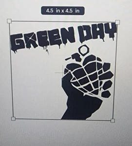 Green Day Vinyl Decal *variety of colors* - Bild 1 von 13