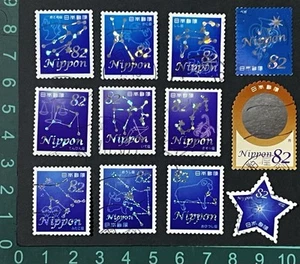 L531 JAPAN 2014-16 Tales From The Stars ISSUE No 1-3 Set 12 Stamps +Free Gift - Picture 1 of 1