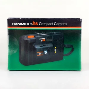 Hanimex 35 HS 35mm Film Point and Shoot Camera Black - Picture 1 of 3