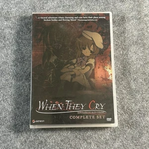 Higurashi Wenn sie weinen Komplettsatz DVD. Geneon Anime Out of Print OOP Rare - Bild 1 von 6