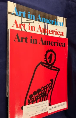 Art in America Magazine 2015 3 Issues Mar, Apr, May - Image 1 of 4