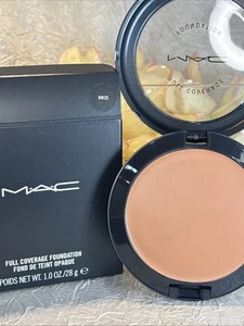 MAC Full Coverage Foundation Creamy Compact NW35 - Full Size NIB Free Shipping - Picture 1 of 1
