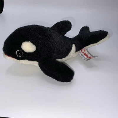 Aurora Orca The Killer Whale Plush Soft Toy Stuffed Animal 9 Inch VGC - Image 1 of 4