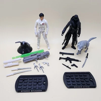 GI JOE Rise of Cobra ROC (2009) Paris Pursuit OJOS DE SERPIENTE Y SOMBRA DE TORMENTA COMPLETO Foto 1 de 4