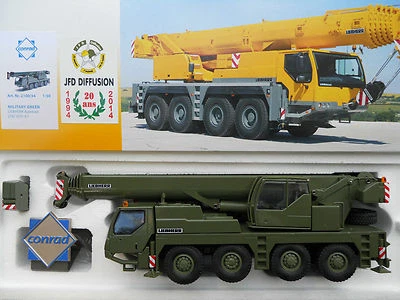 Conrad 2100/34 Liebherr Ltm 1070/4 Version Militare Esclusivo Jfd + Logo Conrad - Immagine 1 di 2