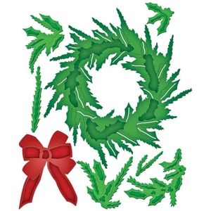 Spellbinders Shapeabilities Dies Build A Wreath - Picture 1 of 1