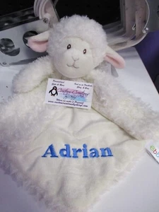 Blessing Lamb Luvster personalisierte Sicherheitsdecke Babydecke - Bild 1 von 3