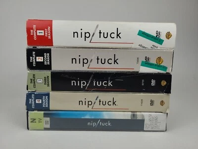 Nip Tuck DVD Lot Box Set Season 1 2 3 4 5 Part 1 Ryan Murphy TV Show *AS IS* - Image 1 of 4