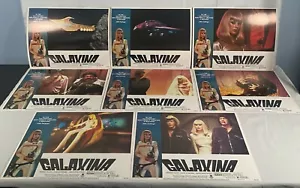 Juego completo de tarjetas de vestíbulo originales Galaxina 1980 11x14 explotación clásica - Imagen 1 de 10