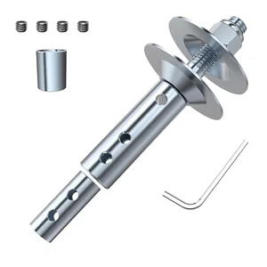 Neeki Bench Grinder Motor Shaft Extension for Polishing, 1/2" and 5/8" Motor Thr - Picture 1 of 12