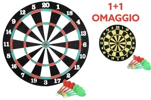 Gioco Tirassegno Bersaglio Con Freccette Da Muro + Omaggio Mini Tiro A Segno - Imagen 1 de 4