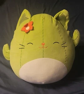 *NEW RELEASE 2024 RARE Squishmallows MS MISS The Green Cat Cactus 16" inch NWT! - Picture 1 of 6