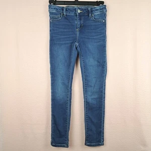 Girls Wonder Nation Denim Super Skinny Jeans Pants Bottoms Size 8 Kids Elastic - Picture 1 of 10