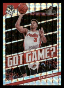2019-20 Panini Mosaic Got Game? Mosaic #12 CJ McCollum - Picture 1 of 2