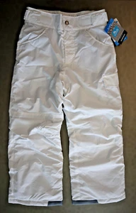 Columbia SG8381 Girls' Sz S (7/8) White Starchaser Peak II Insulated Pants $90 - Picture 1 of 12