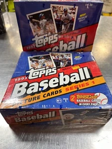2 SEALED BOXEN - 1993 TOPPS SERIES 1 24PK 2 GOLD CARDS PER PK JETER GOLD ROOKIE - Bild 1 von 7