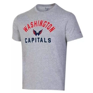 NWT NHL Washington Capitals Heathered Gray Short Sleeve T-Shirt Men's Medium - Picture 1 of 5