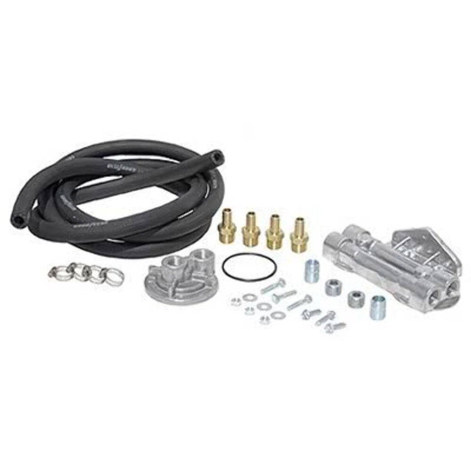 Fits Oil Filter Relocation Kit Dual Thread 1in-16 by Perma-Cool 10756 - Image 1 of 1