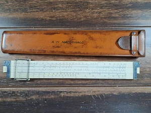 Vintage Keuffel & Esser Slide Rule 486608 with Case - Picture 1 of 5
