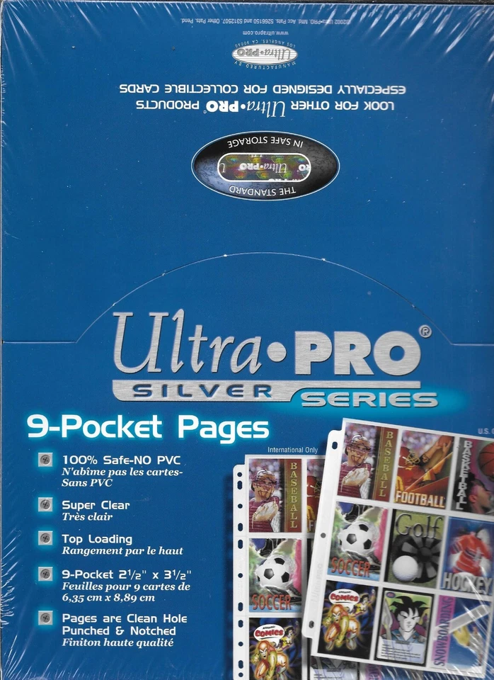 Páginas Ultra Pro "SÍ", serie plateada, precintadas Foto 1 de 1