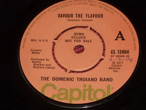 The Domenic Troiano Band – Savour The Flavour 1977 DEMO EX - Picture 1 of 3