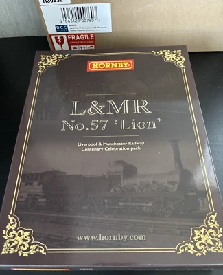 Hornby R30232 L&MR No.57 "Lion" L&MR Centenary Celebration Pack DCC Ready - BNIB - Image 1 of 4