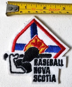 Vintage Patch Baseball NOVA SCOTIA Canada - Picture 1 of 3
